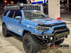 Toyota 4Runner Flexible Solar Panel Kit - Complete Kit w/ Waterproof Controller + Hood Decal - 4th&5th Gen w/ Hood Scoop - 80W